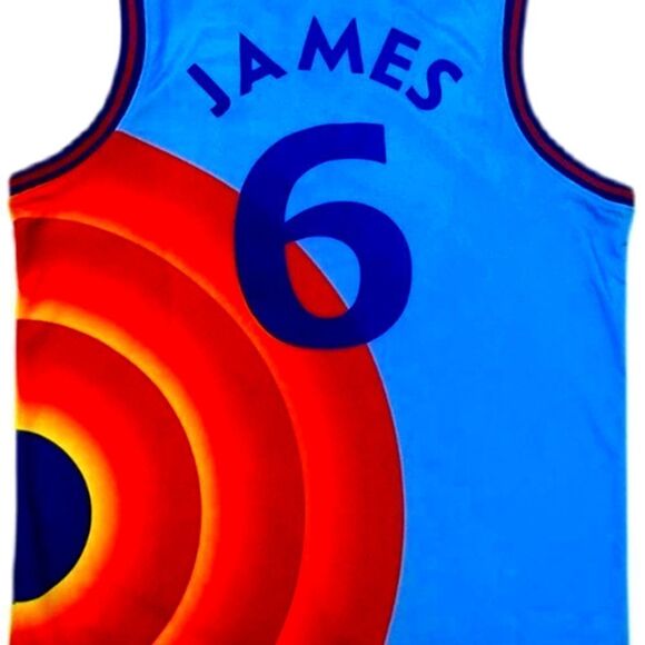 NWOT WARNER BROS UNISEX SPACE JAM JERSEY - Picture 2 of 4